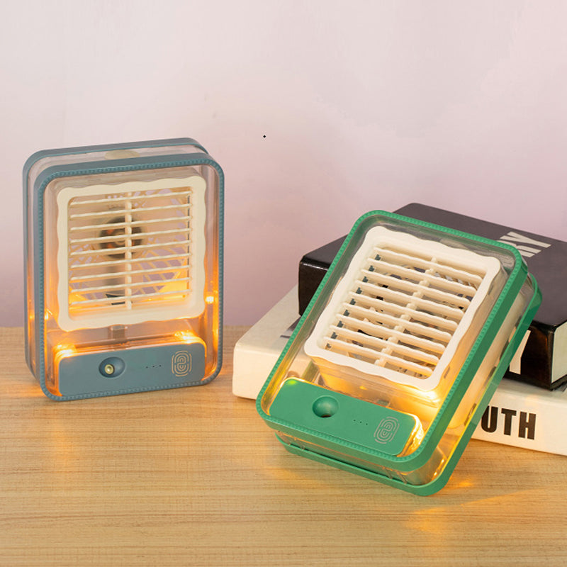Desktop Fan, Portable Low Noise Rechargeable