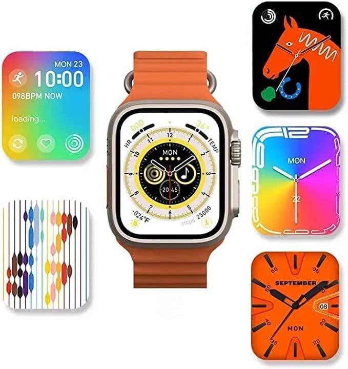 Orange X8 Ultra Smart Watch (ORANGE), Bluetooth, Cellular